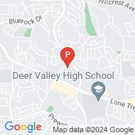 View Map of 2350 Country Hills Drive,Antioch,CA,94509
